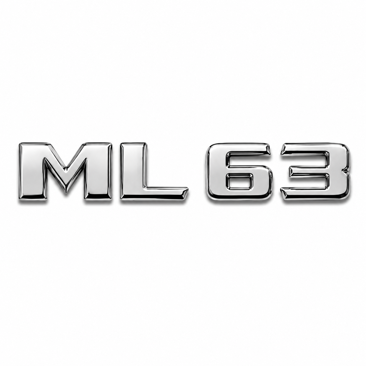 ML 63 Krom Bagaj Yazısı Mercedes-Benz Uyumlu