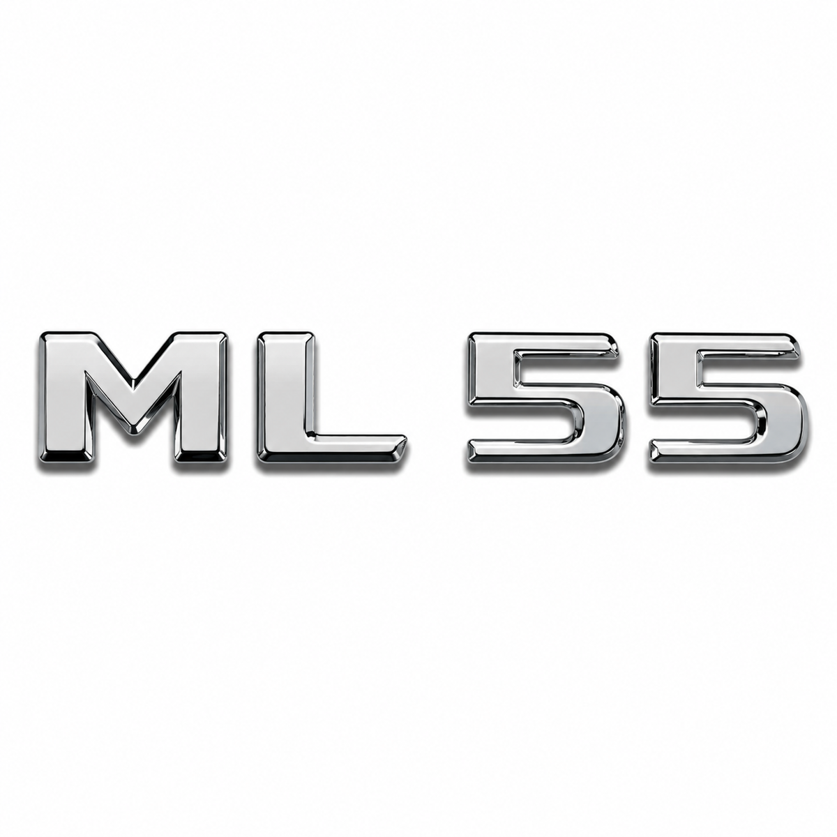 ML 55 Krom Bagaj Yazısı Mercedes-Benz Uyumlu