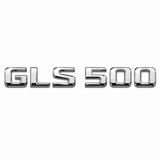 GLS 500 Krom Bagaj Yazısı Mercedes-Benz Uyumlu