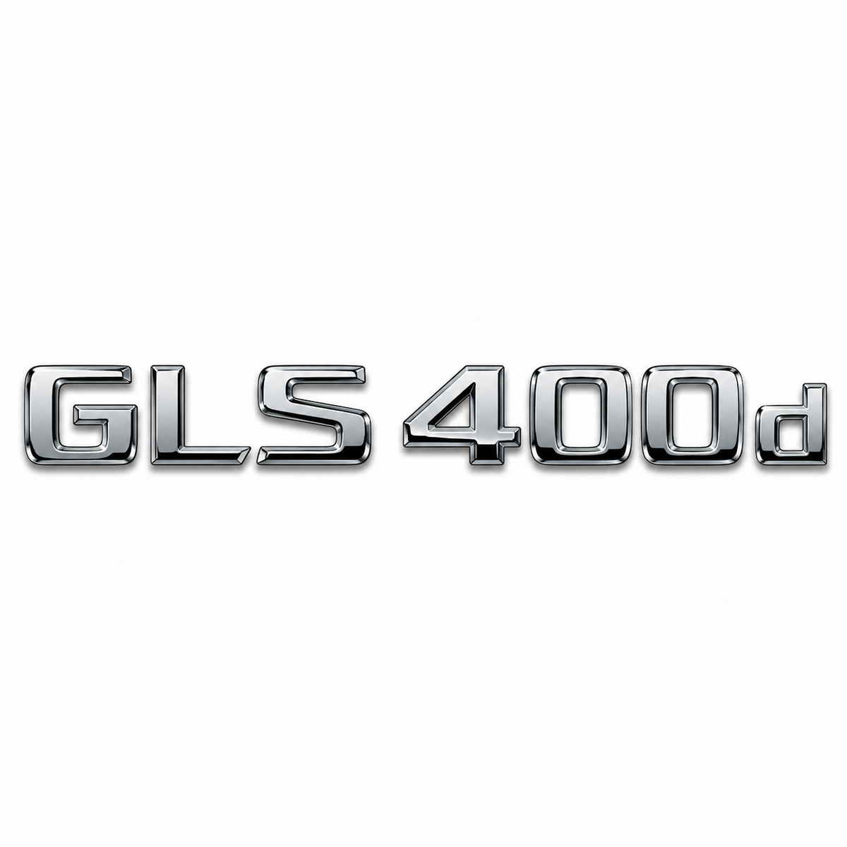 GLS 400 d Krom Bagaj Yazısı Mercedes-Benz Uyumlu