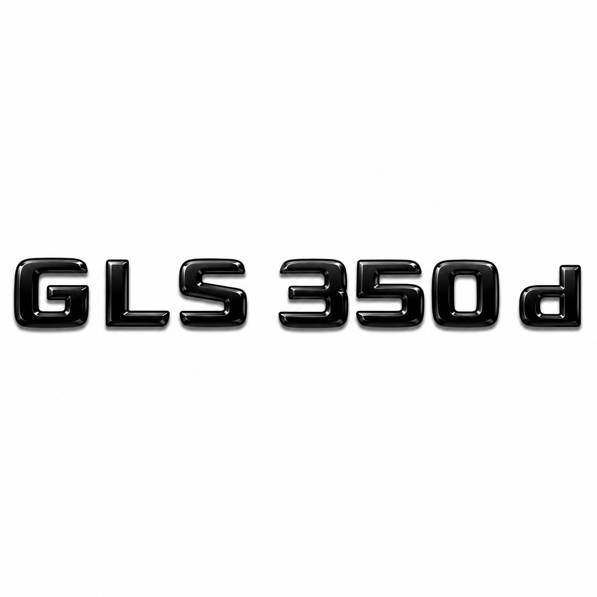 GLS 350 d Siyah Bagaj Yazısı Mercedes-Benz Uyumlu
