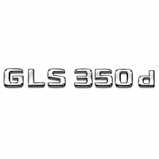 GLS 350 d Krom Bagaj Yazısı Mercedes-Benz Uyumlu
