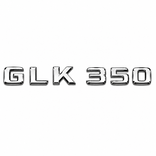 GLK 350 Krom Bagaj Yazısı Mercedes-Benz Uyumlu