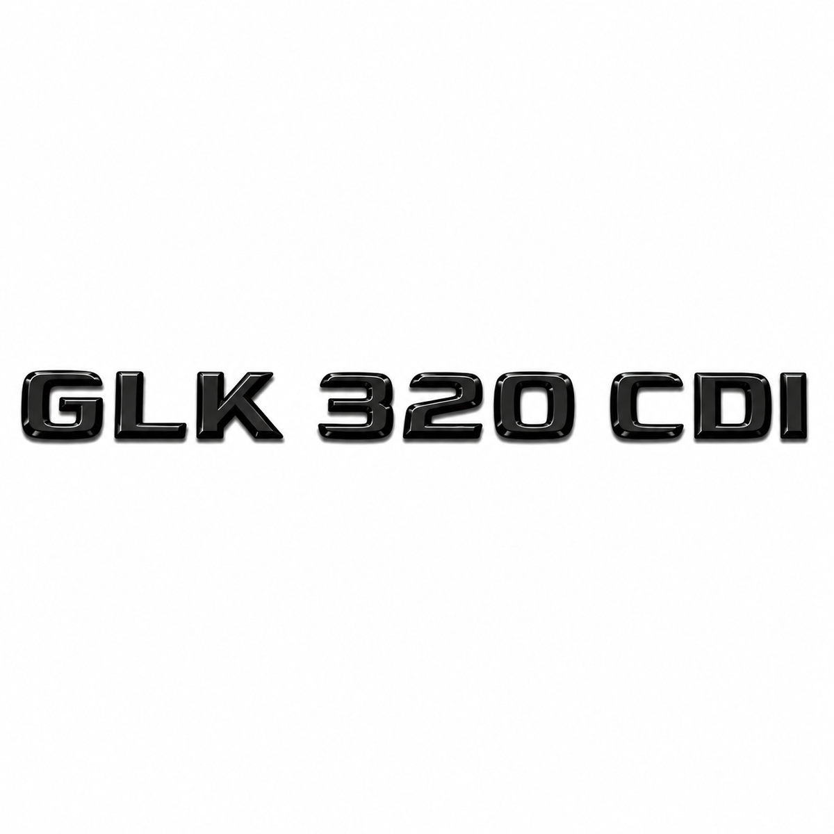 GLK 320 CDI Siyah Bagaj Yazısı Mercedes-Benz Uyumlu