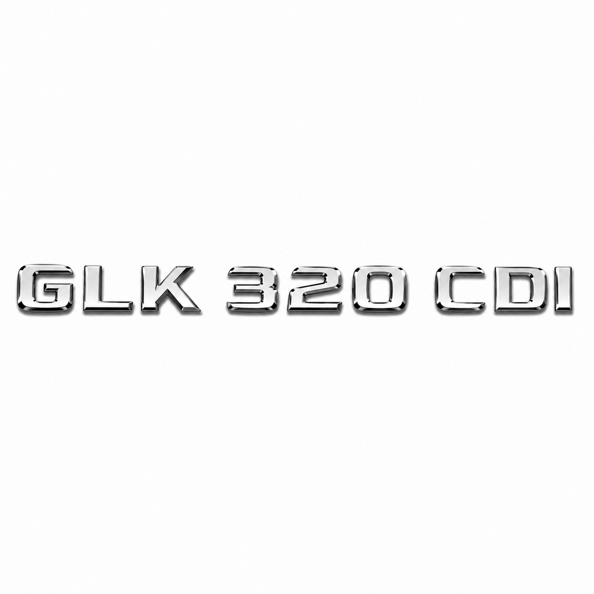 GLK 320 CDI Krom Bagaj Yazısı Mercedes-Benz Uyumlu