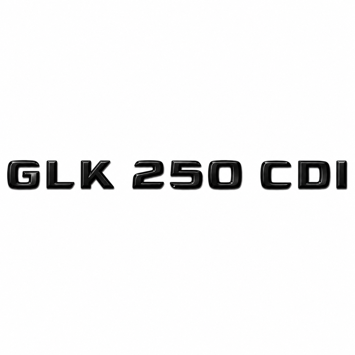 GLK 250 CDI Siyah Bagaj Yazısı Mercedes-Benz Uyumlu