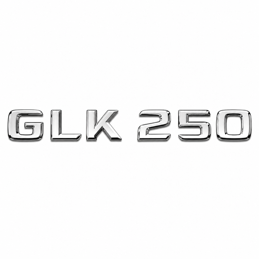GLK 250 Krom Bagaj Yazısı Mercedes-Benz Uyumlu