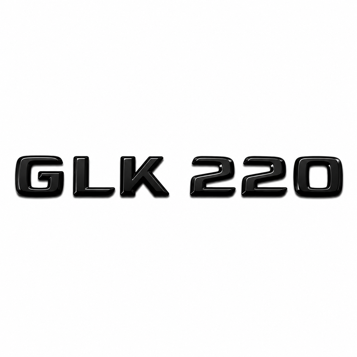GLK 220 Siyah Bagaj Yazısı Mercedes-Benz Uyumlu
