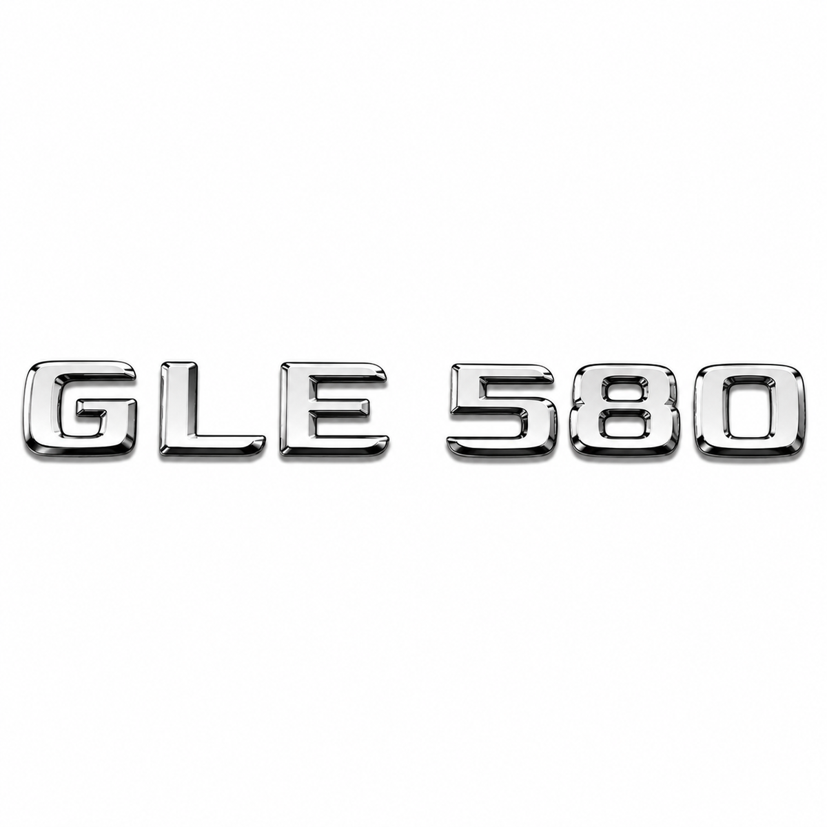 GLE 580 Krom Bagaj Yazısı Mercedes-Benz Uyumlu