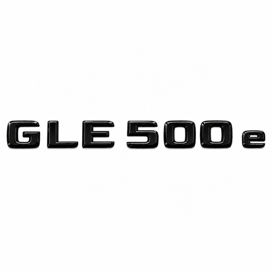 GLE 500 e Siyah Bagaj Yazısı Mercedes-Benz Uyumlu
