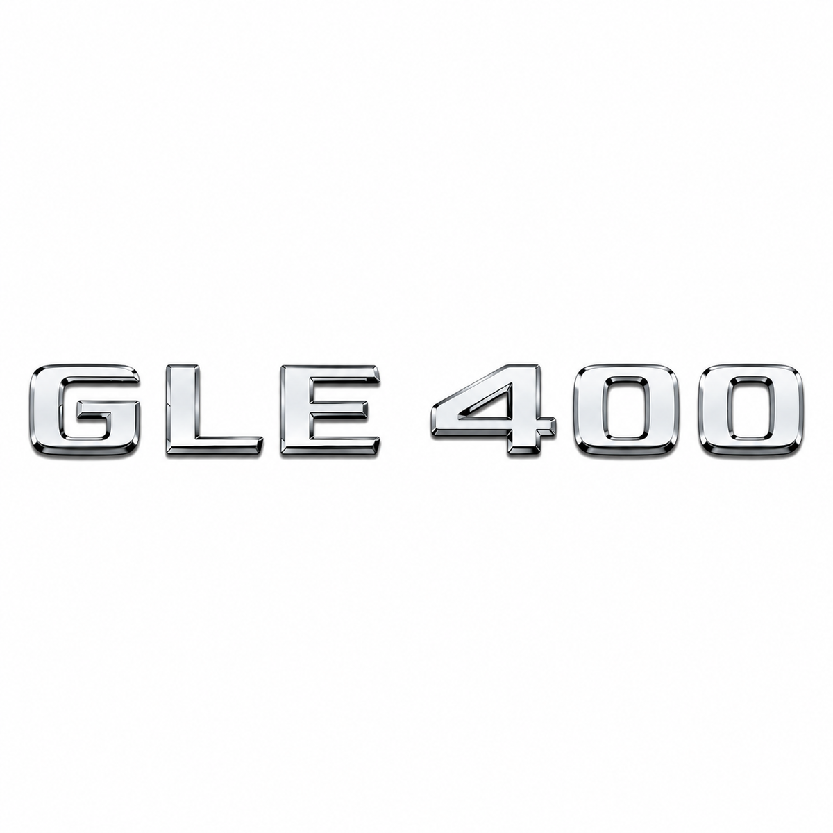 GLE 400 Krom Bagaj Yazısı Mercedes-Benz Uyumlu