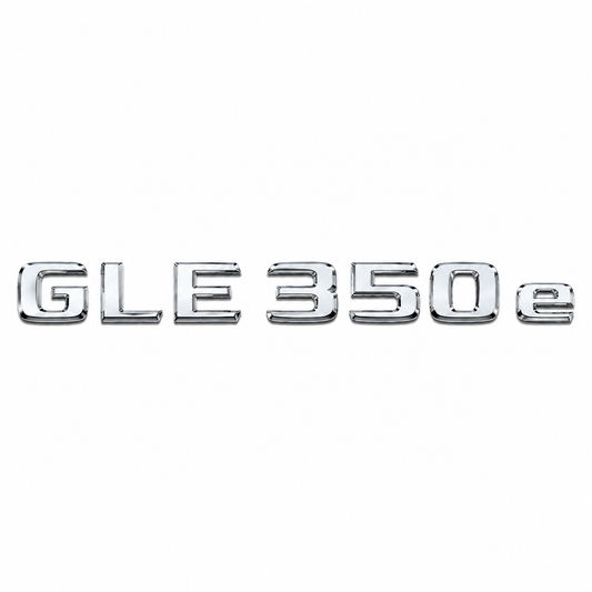 GLE 350 e Krom Bagaj Yazısı Mercedes-Benz Uyumlu