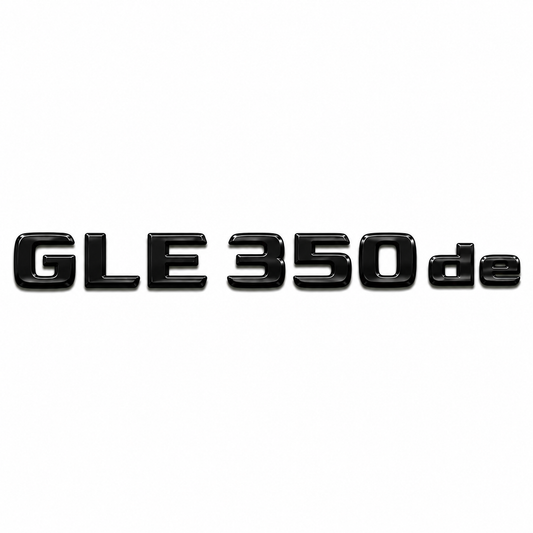 GLE 350 de Siyah Bagaj Yazısı Mercedes-Benz Uyumlu