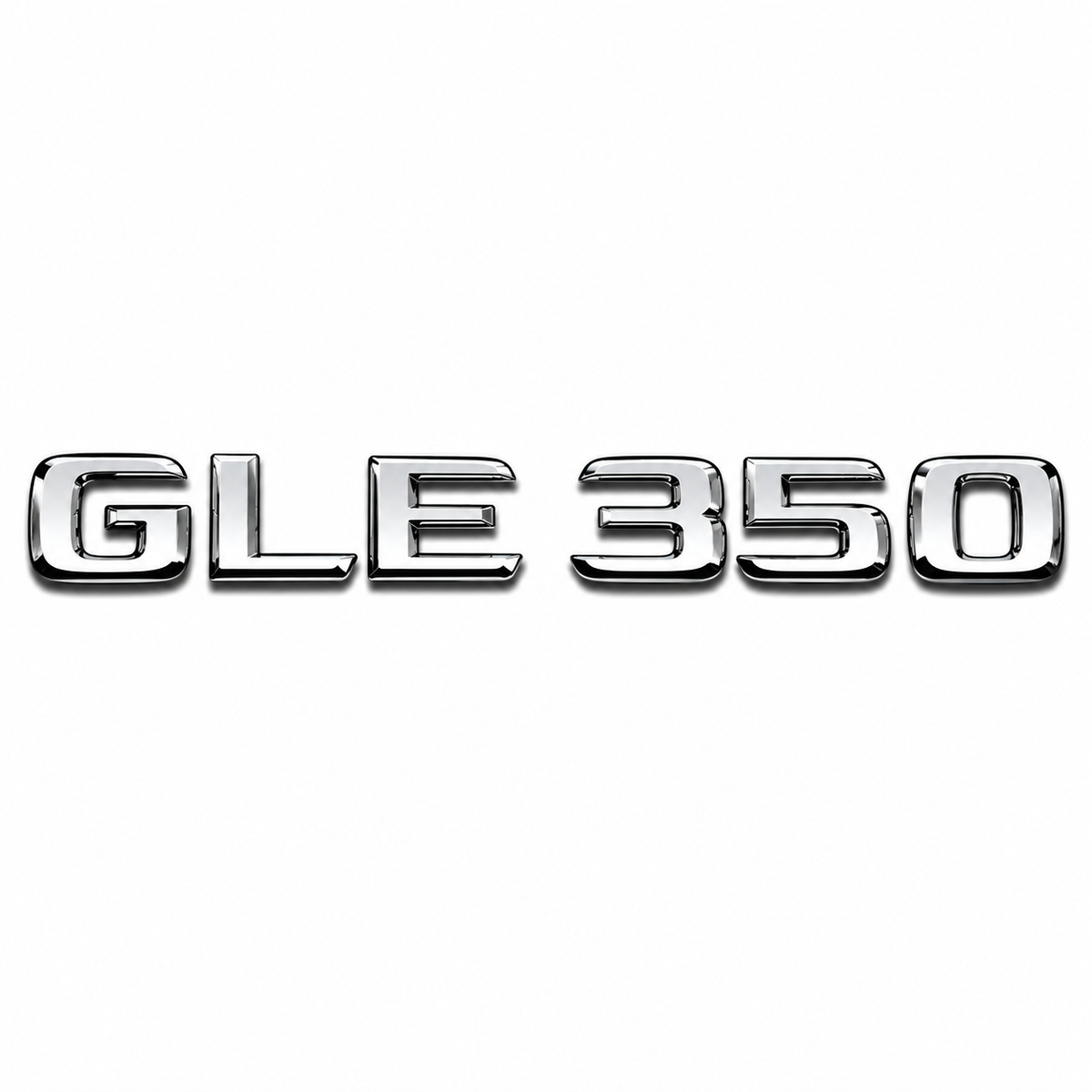 GLE 350 Krom Bagaj Yazısı Mercedes-Benz Uyumlu