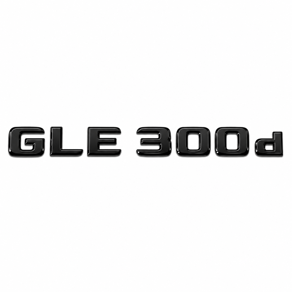 GLE 300 d Siyah Bagaj Yazısı Mercedes-Benz Uyumlu