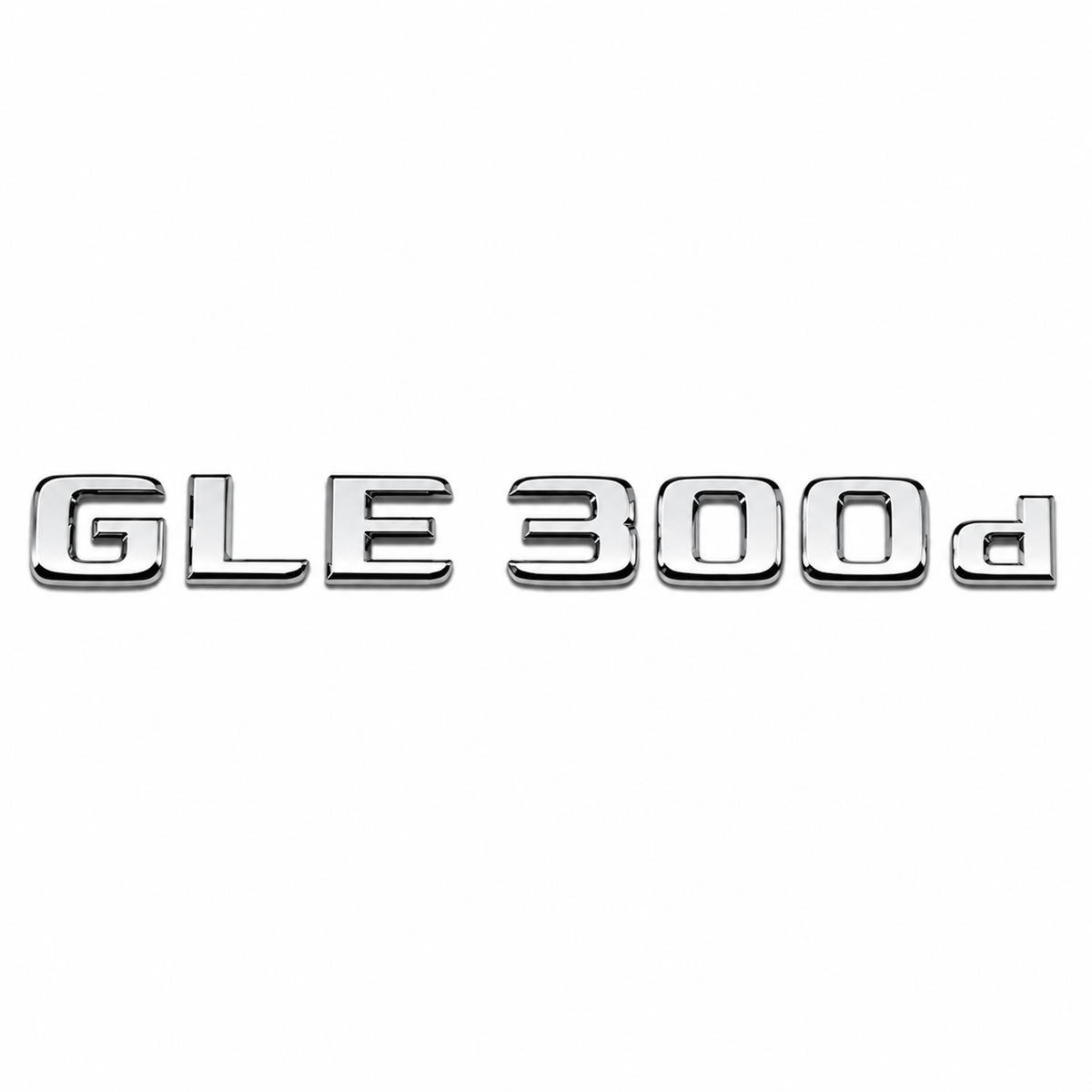 GLE 300 d Krom Bagaj Yazısı Mercedes-Benz Uyumlu