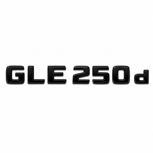 GLE 250 d Siyah Bagaj Yazısı Mercedes-Benz Uyumlu