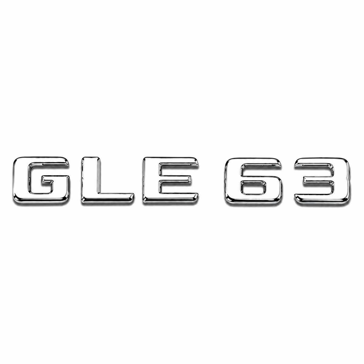 GLE 63 Krom Bagaj Yazısı Mercedes-Benz Uyumlu