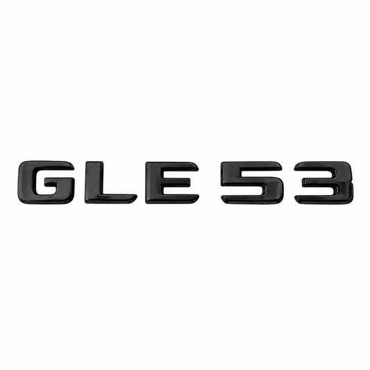 GLE 53 Siyah Bagaj Yazısı Mercedes-Benz Uyumlu
