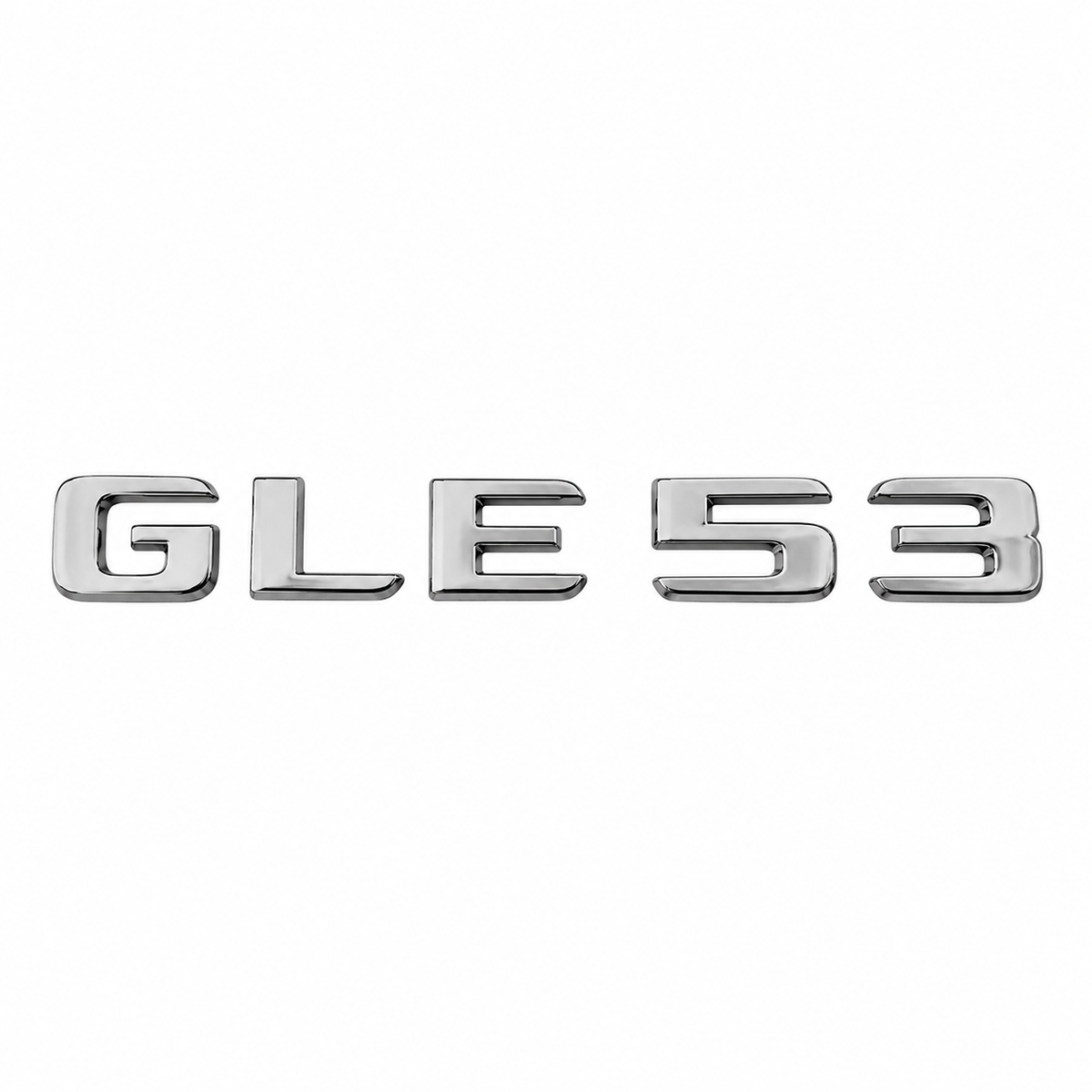 GLE 53 Krom Bagaj Yazısı Mercedes-Benz Uyumlu