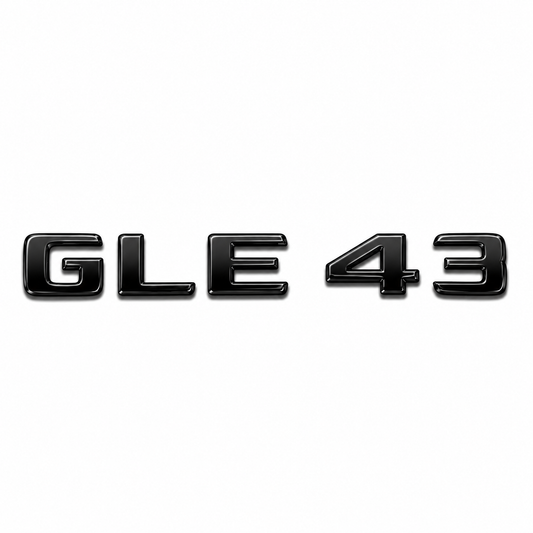 GLE 43 Siyah Bagaj Yazısı Mercedes-Benz Uyumlu