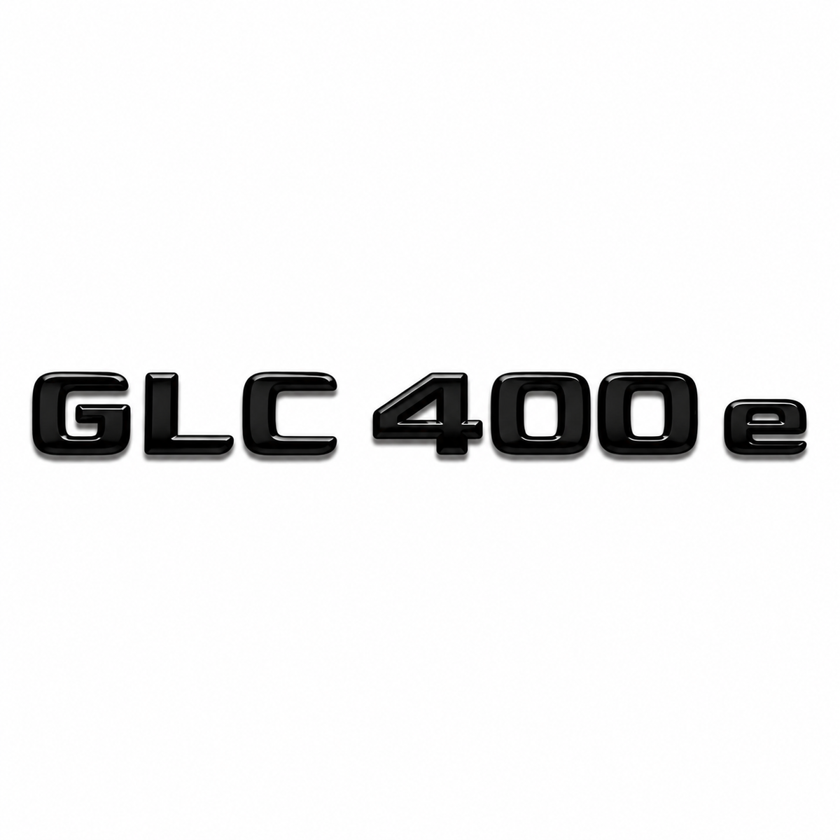 GLC 400 e Siyah Bagaj Yazısı Mercedes-Benz Uyumlu