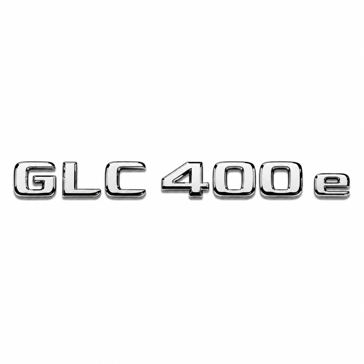 GLC 400 e Krom Bagaj Yazısı Mercedes-Benz Uyumlu