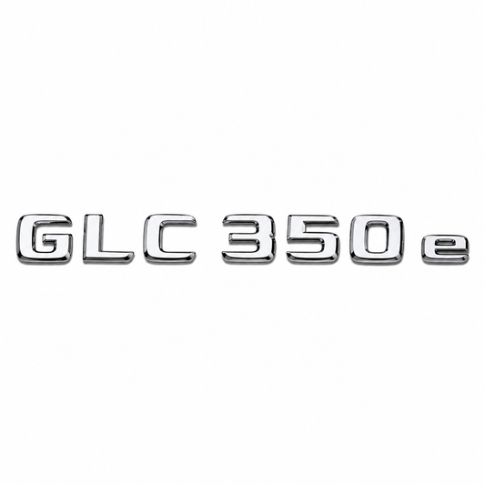GLC 350 e Krom Bagaj Yazısı Mercedes-Benz Uyumlu