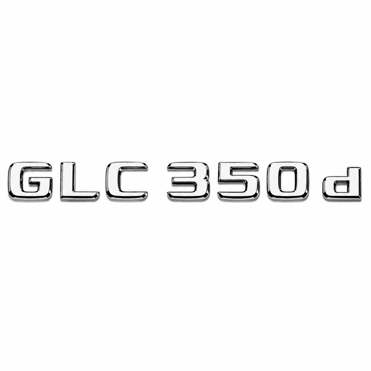 GLC 350 d Krom Bagaj Yazısı Mercedes-Benz Uyumlu