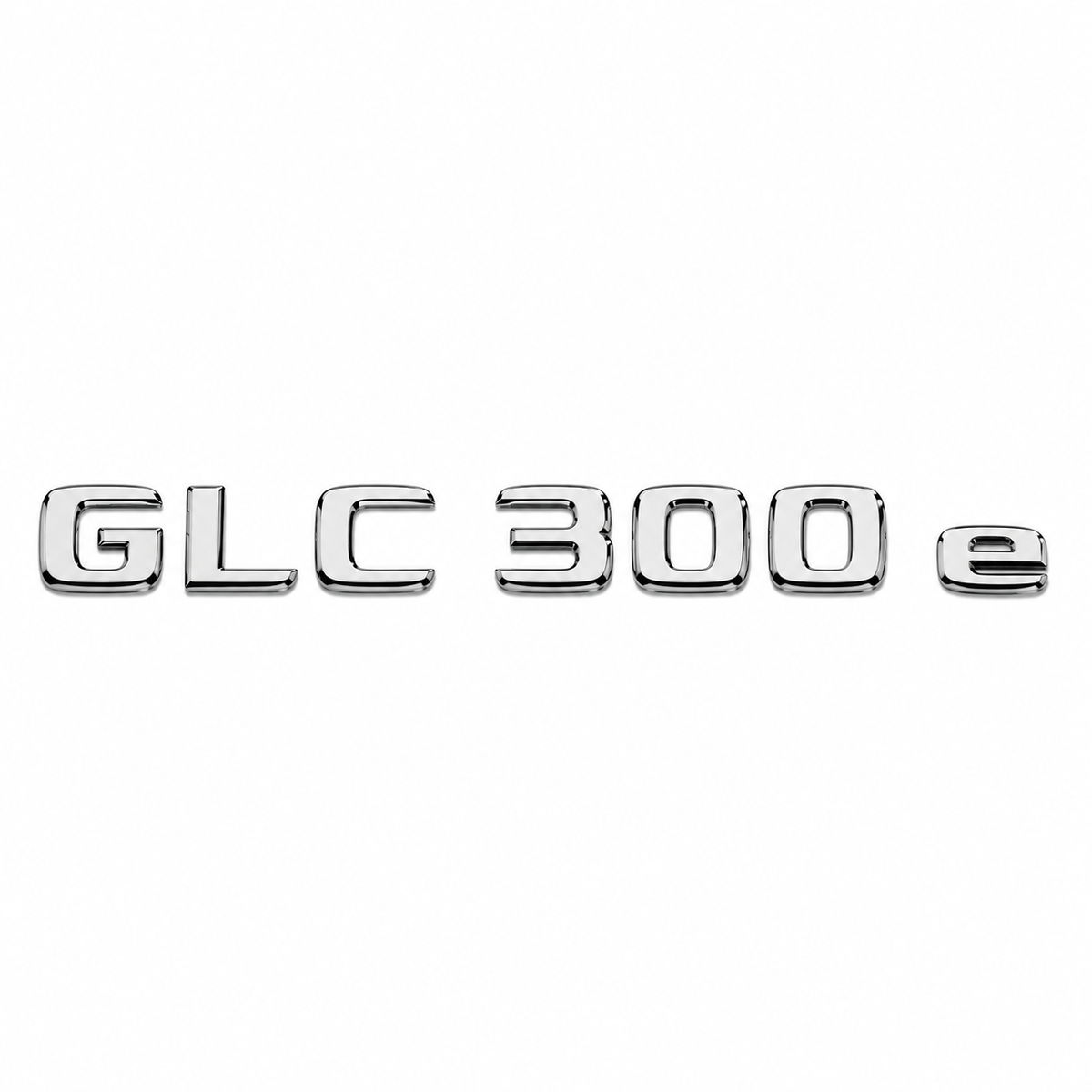 GLC 300 e Krom Bagaj Yazısı Mercedes-Benz Uyumlu