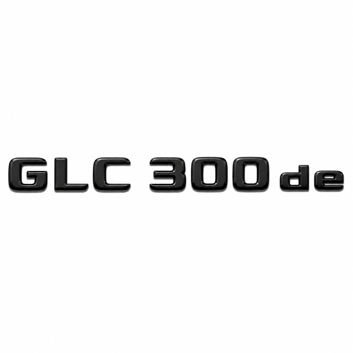 GLC 300 de Siyah Bagaj Yazısı Mercedes-Benz Uyumlu
