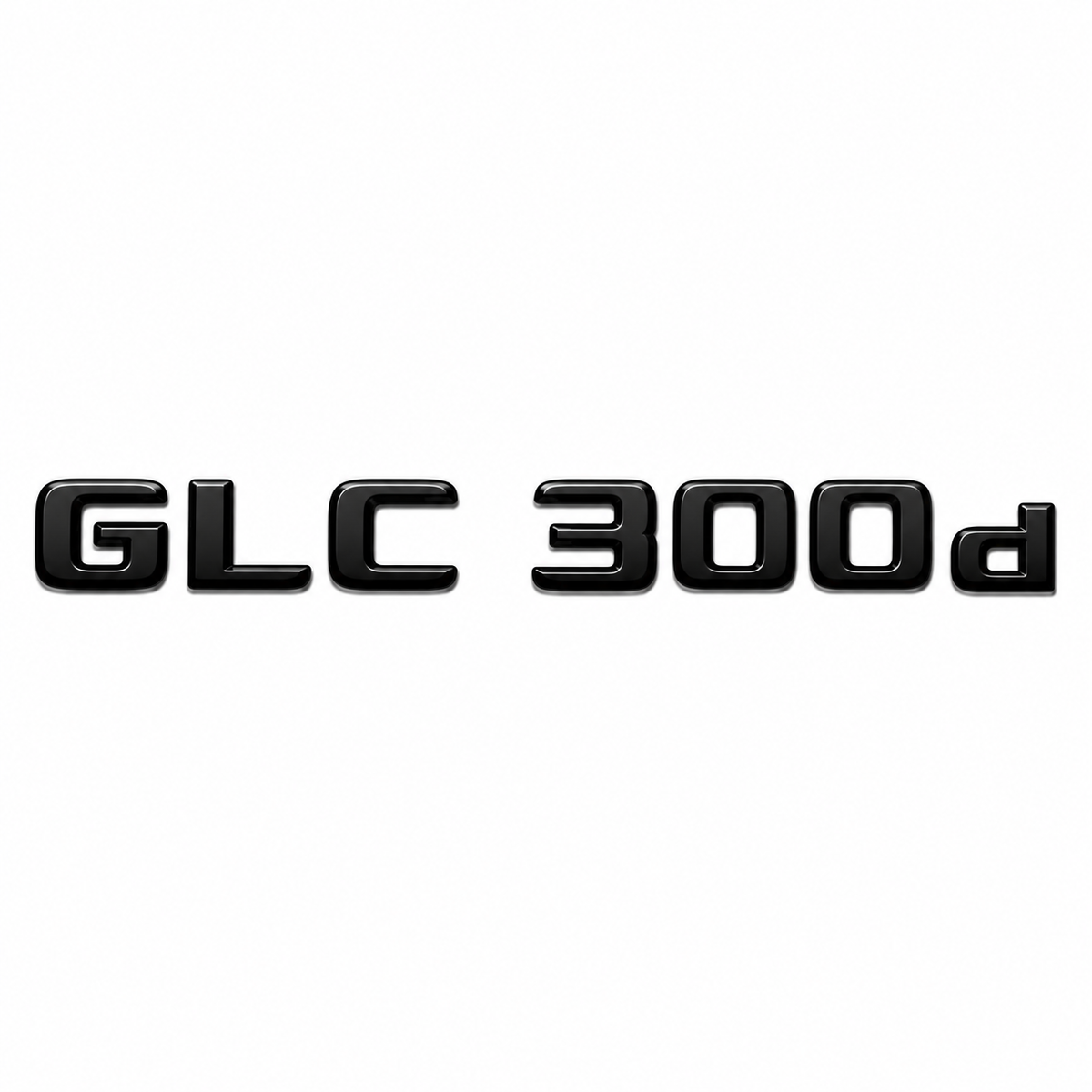 GLC 300 d Mercedes-Benz Siyah Bagaj Yazısı Mercedes-Benz Uyumlu