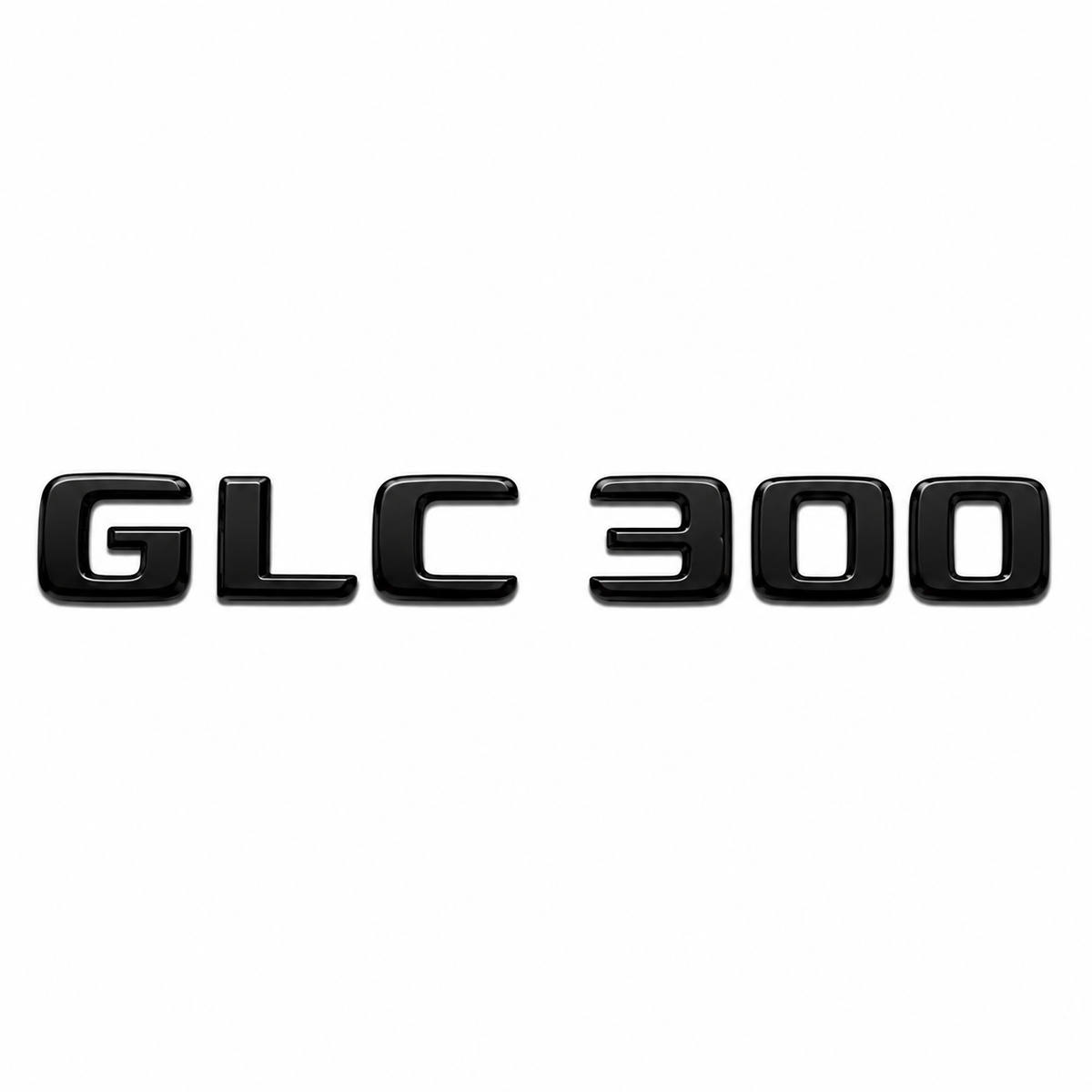 GLC 300 Siyah Bagaj Yazısı Mercedes-Benz Uyumlu
