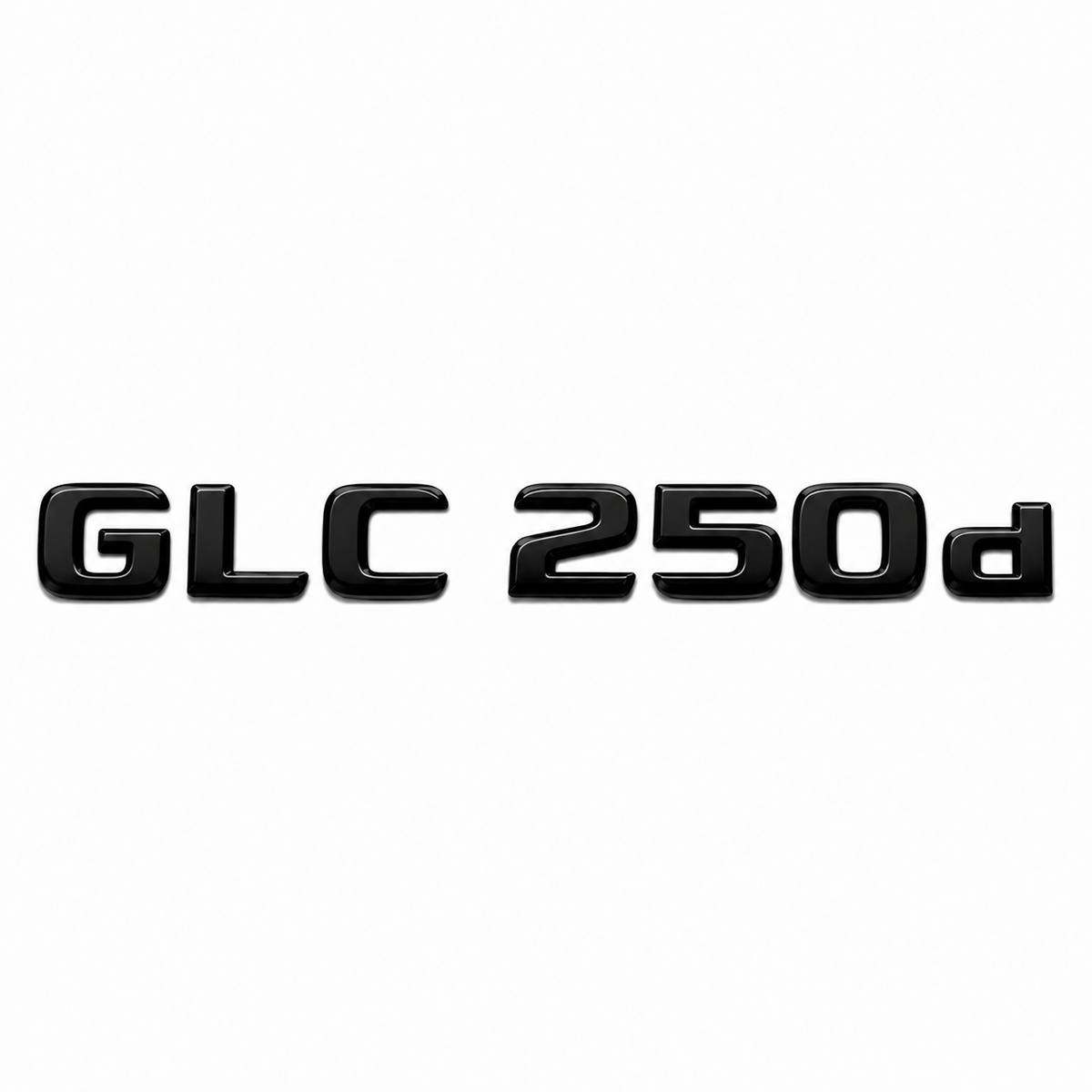GLC 250 d Siyah Bagaj Yazısı Mercedes-Benz Uyumlu