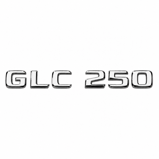 GLC 250 Krom Bagaj Yazısı Mercedes-Benz Uyumlu