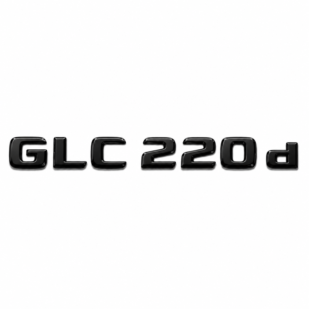GLC 220 d Siyah Bagaj Yazısı Mercedes-Benz Uyumlu