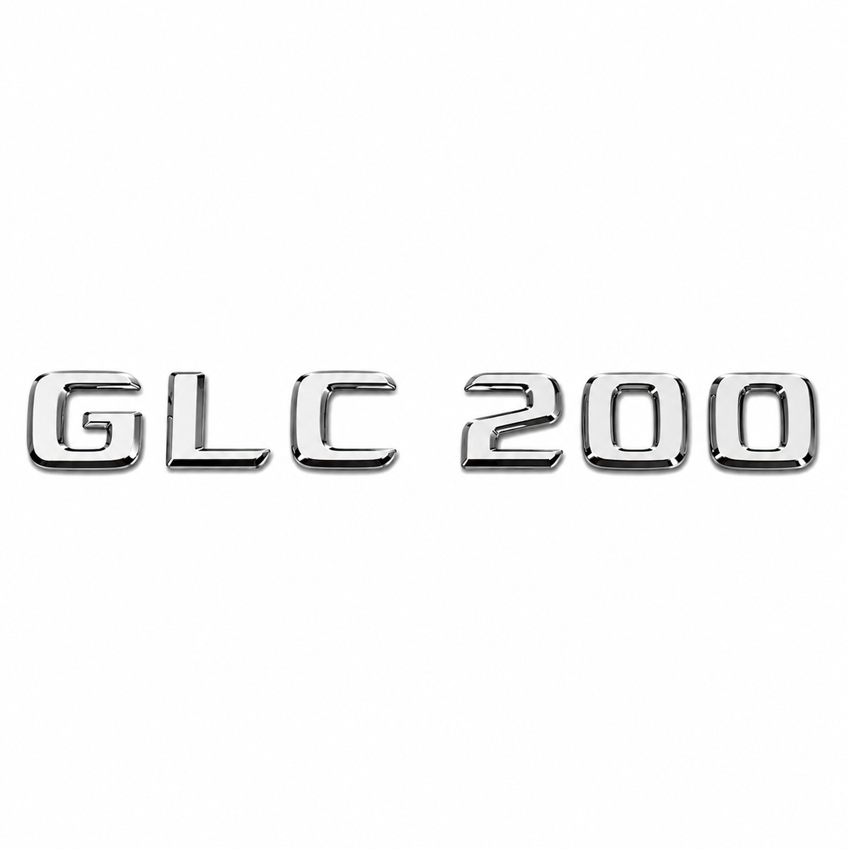 GLC 200 Krom Bagaj Yazısı Mercedes-Benz Uyumlu
