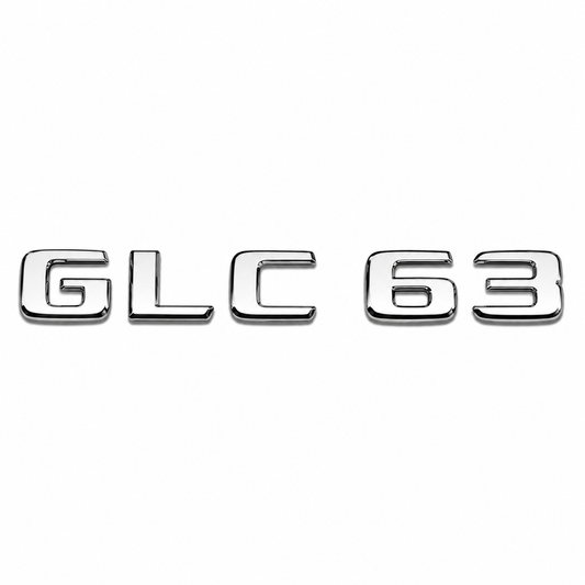GLC 63 Krom Bagaj Yazısı Mercedes-Benz Uyumlu