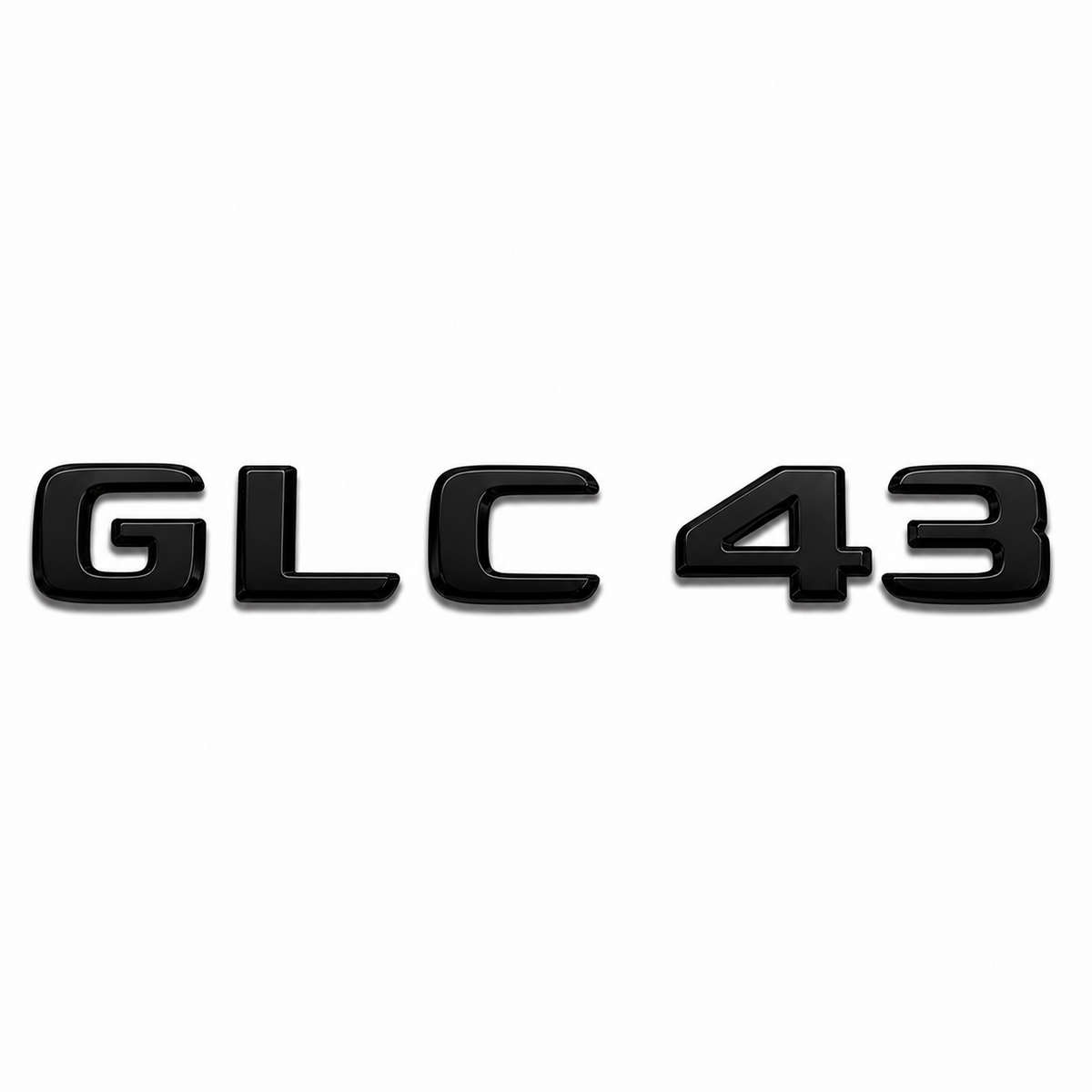 GLC 43 Siyah Bagaj Yazısı Mercedes-Benz Uyumlu