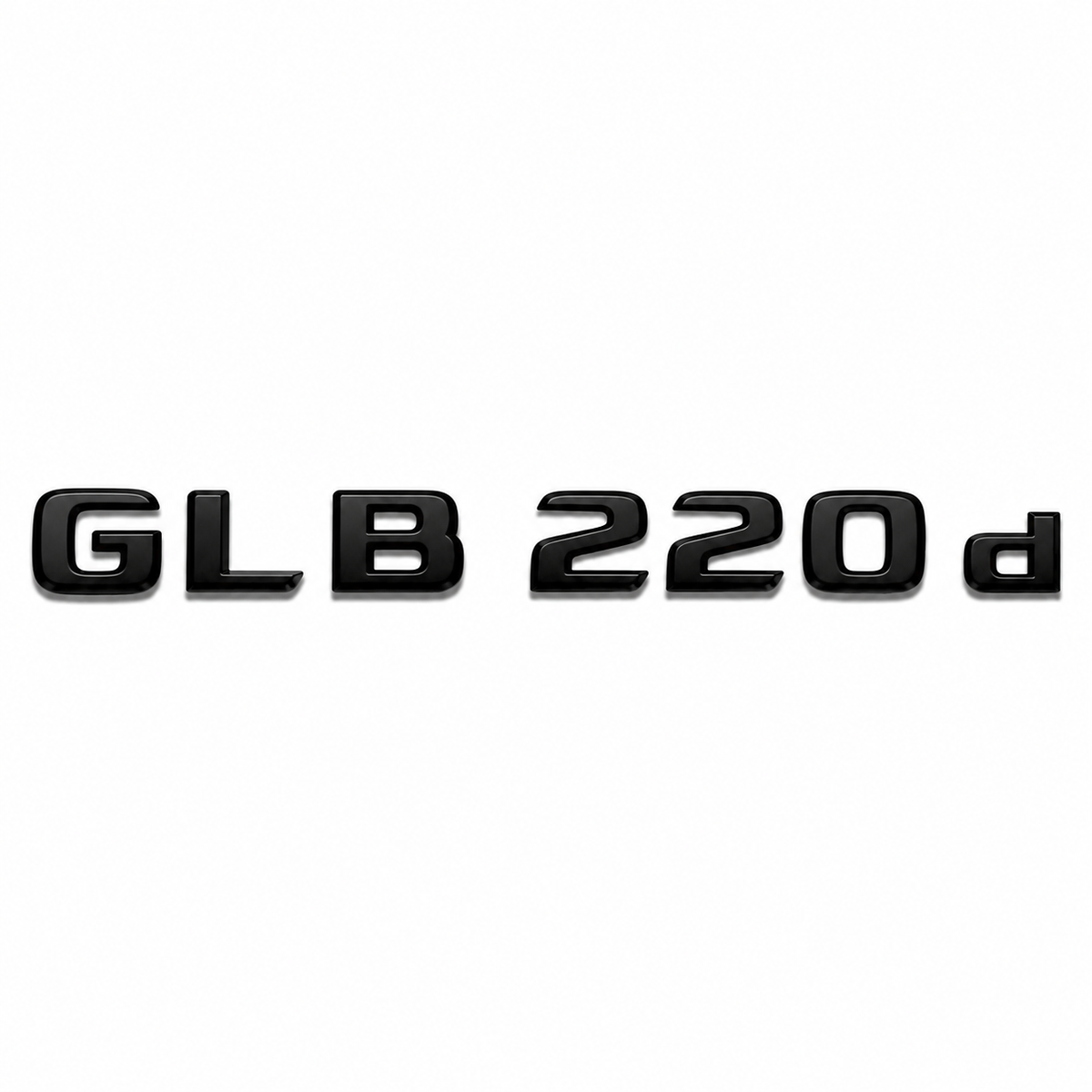 GLB 220 d Siyah Bagaj Yazısı Mercedes-Benz Uyumlu