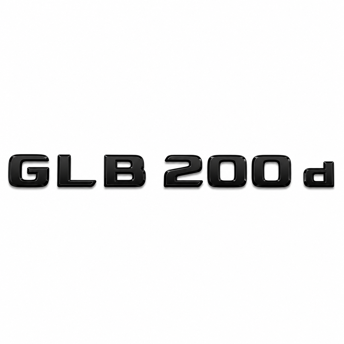 GLB 200 d Siyah Bagaj Yazısı Mercedes-Benz Uyumlu