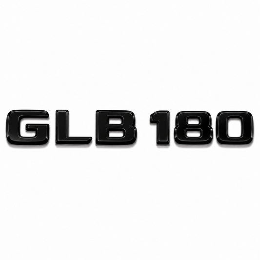 GLB 180 Siyah Bagaj Yazısı Mercedes-Benz Uyumlu