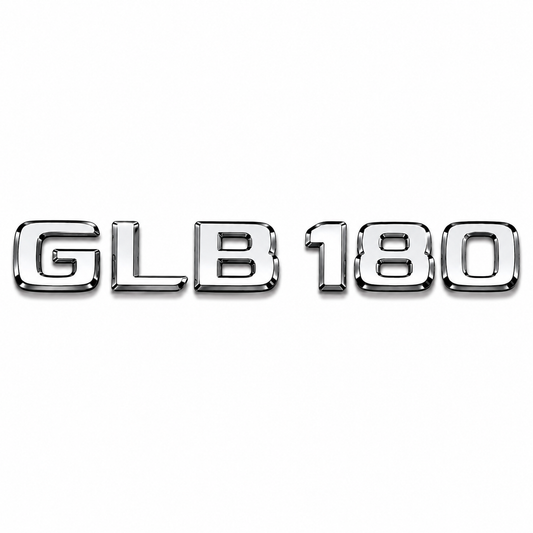 GLB 180 Krom Bagaj Yazısı Mercedes-Benz Uyumlu