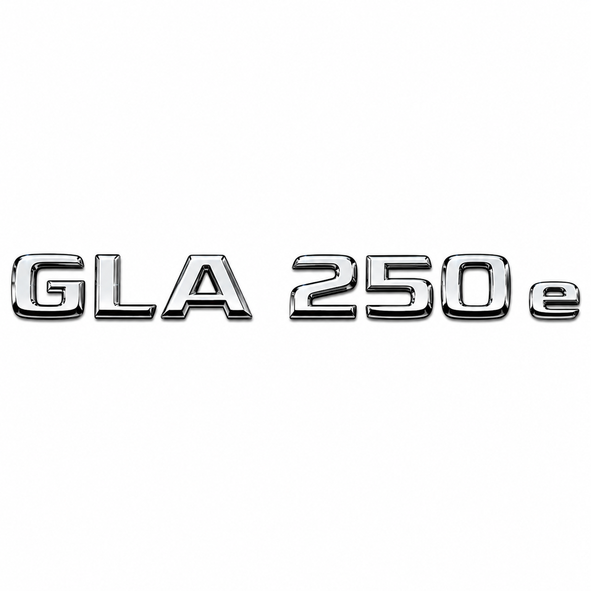 GLA 250 e Krom Bagaj Yazısı Mercedes-Benz Uyumlu