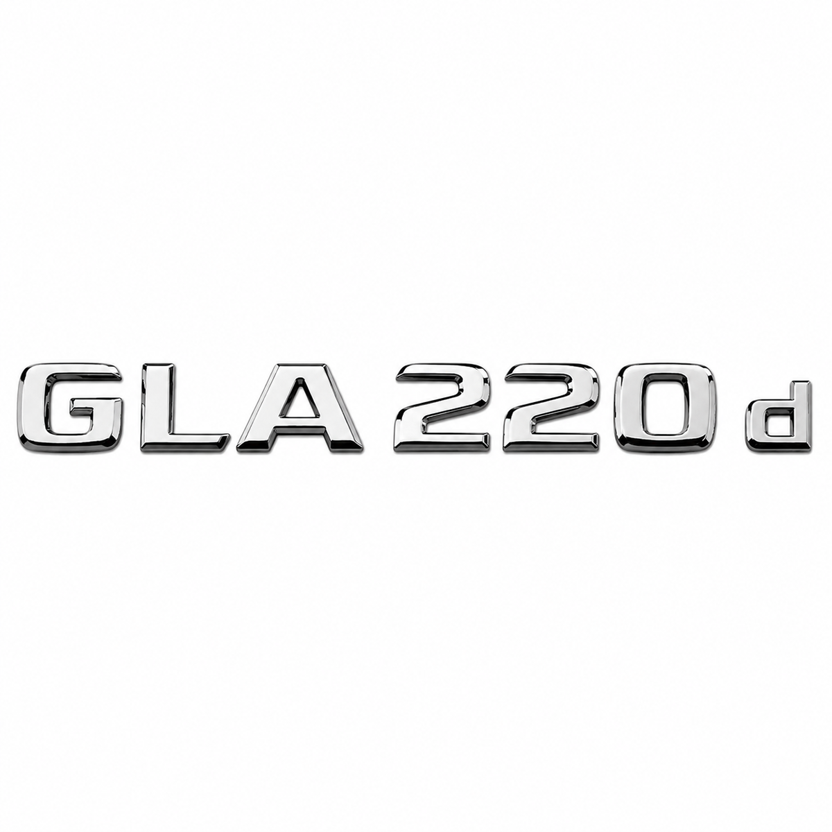 GLA 220 d Krom Bagaj Yazısı Mercedes-Benz Uyumlu