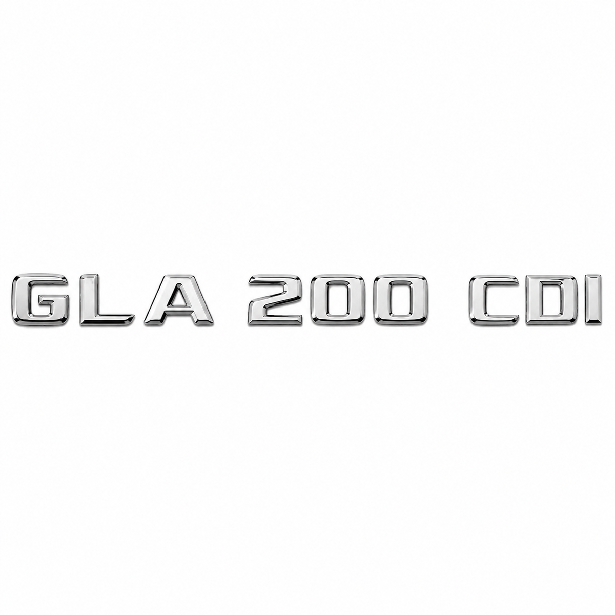 GLA 220 CDI Krom Bagaj Yazısı Mercedes-Benz Uyumlu