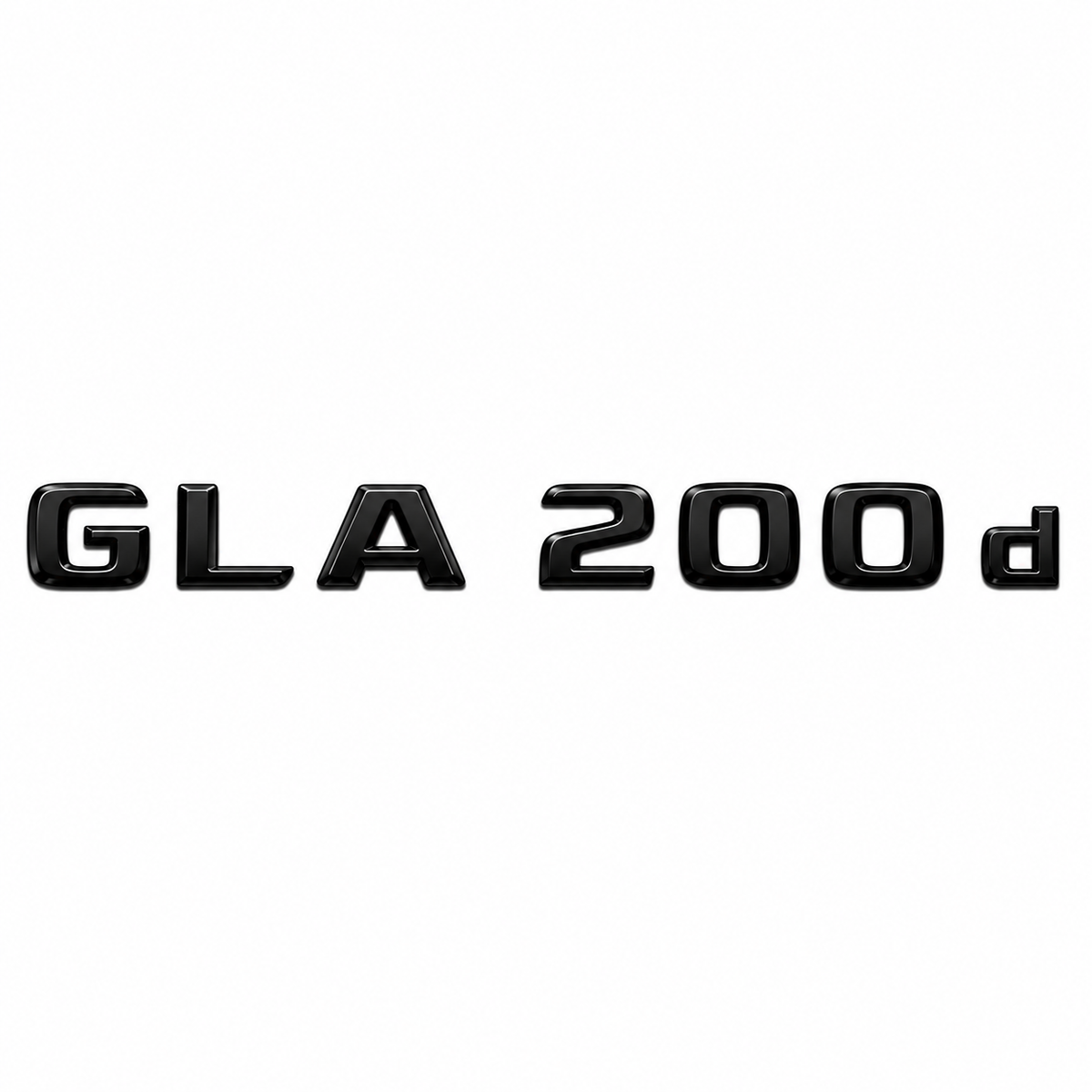 GLA 200 d Siyah Bagaj Yazısı Mercedes-Benz Uyumlu