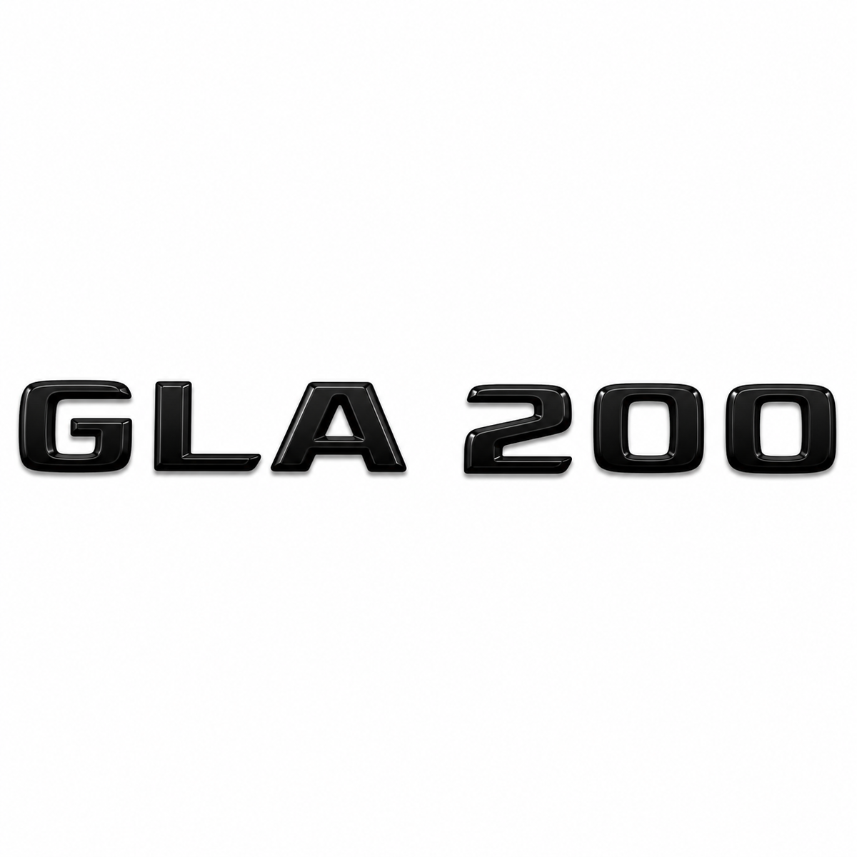 GLA 200 Siyah Bagaj Yazısı Mercedes-Benz Uyumlu