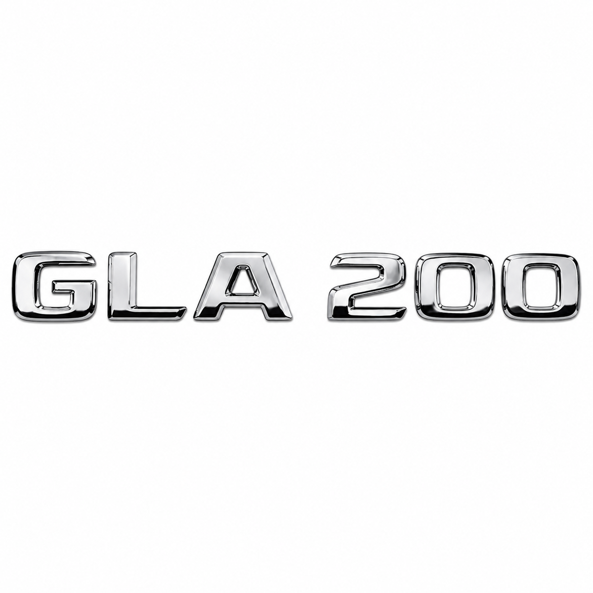 GLA 200 Krom Bagaj Yazısı Mercedes-Benz Uyumlu