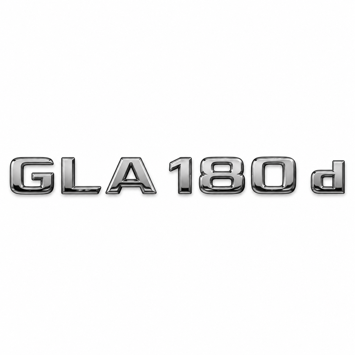 GLA 180 d Krom Bagaj Yazısı Mercedes-Benz Uyumlu